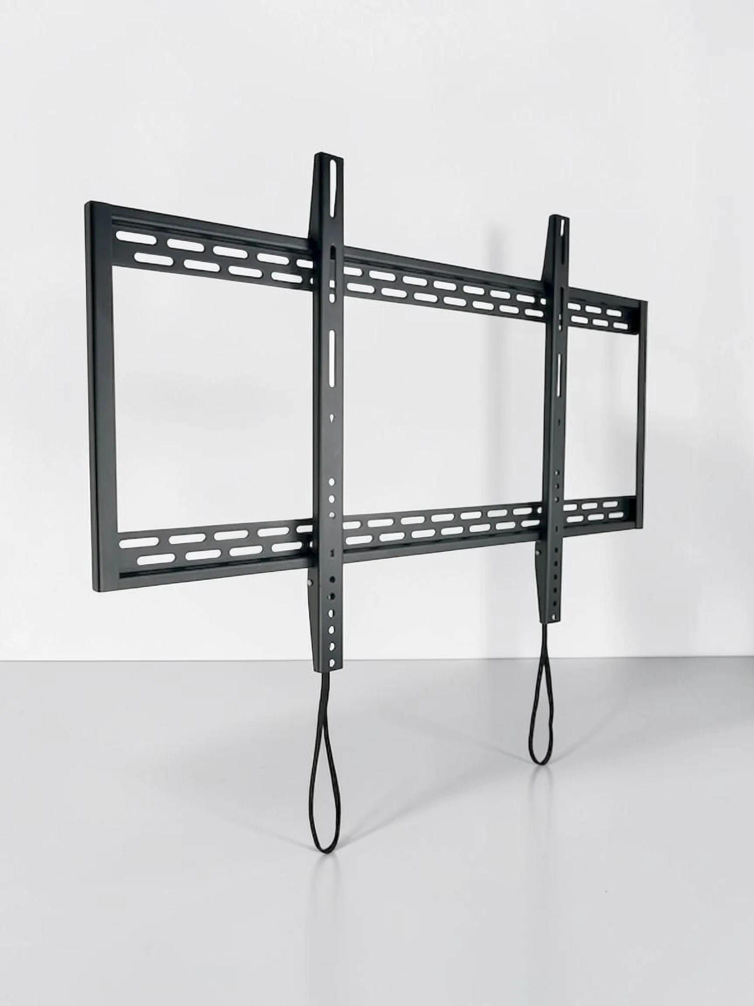 ergoscreenmount Fixed Wall Mount for 60-100 Inch TVs, Heavy-Duty Steel, Low-Profile VESA Bracket