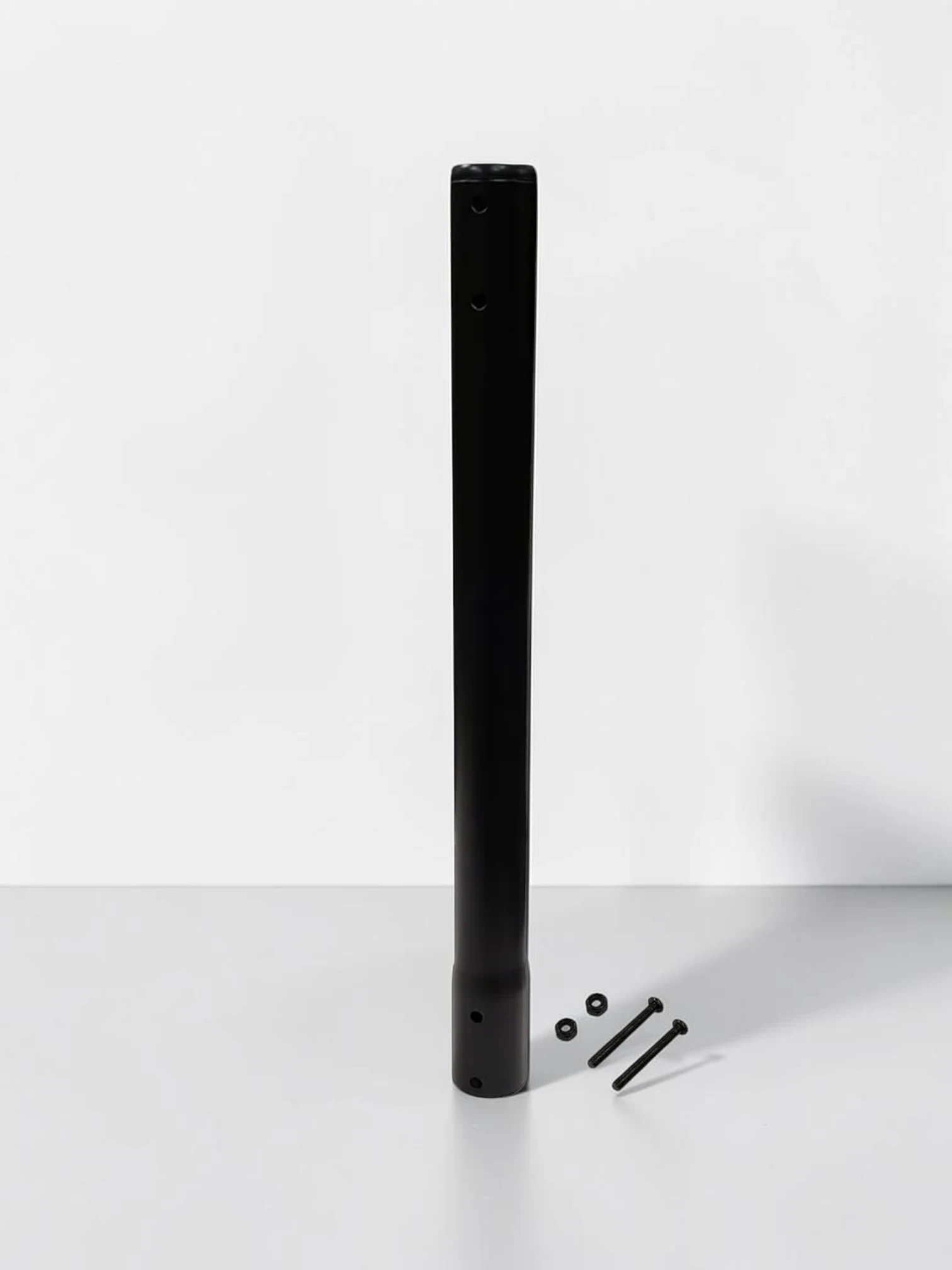 ergoscreenmount TV Ceiling Mount Extension Pole Steel 46 inch Length Black